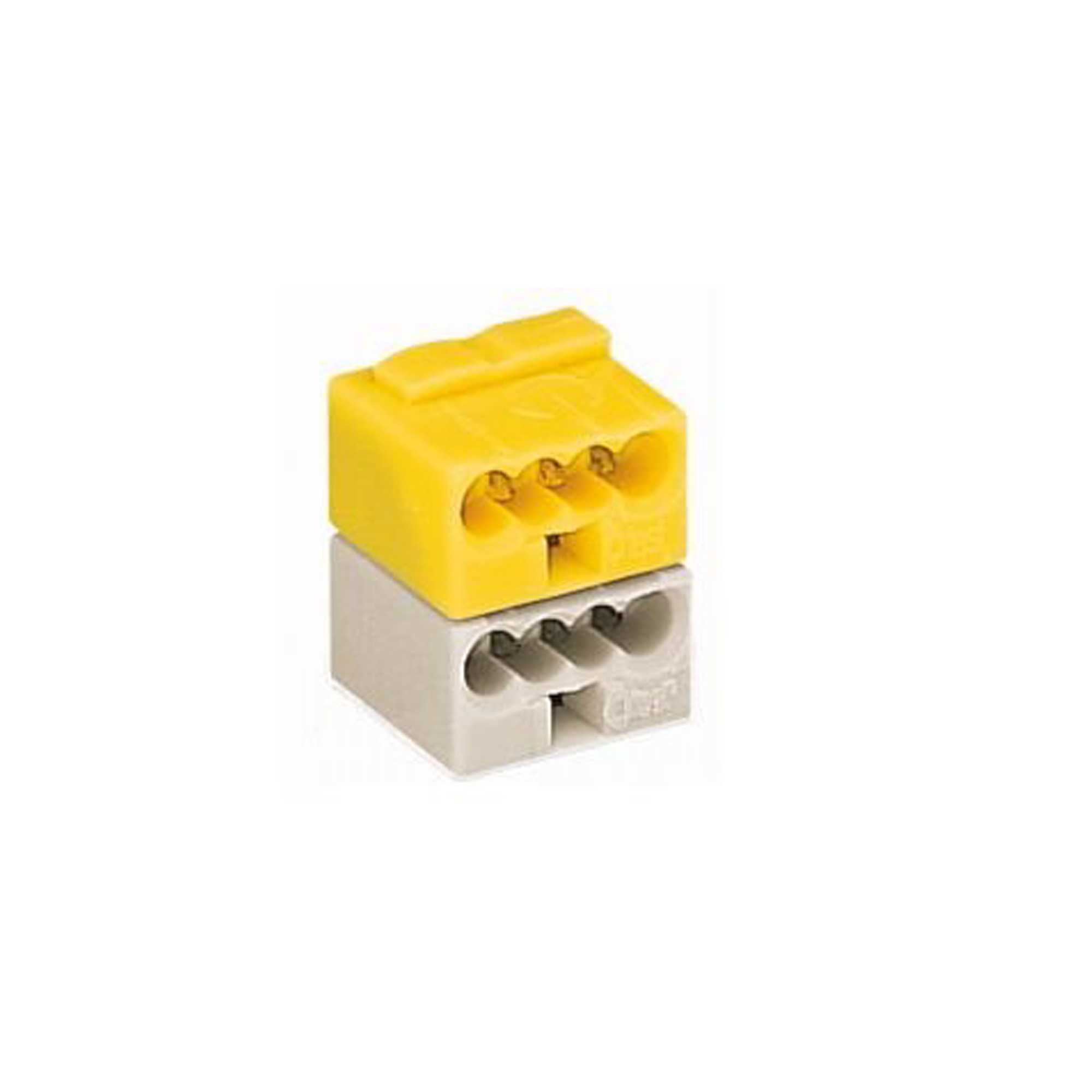 Пластиковая клипса для крепления кабеля KNX yellow-white (NS5.75-2P)