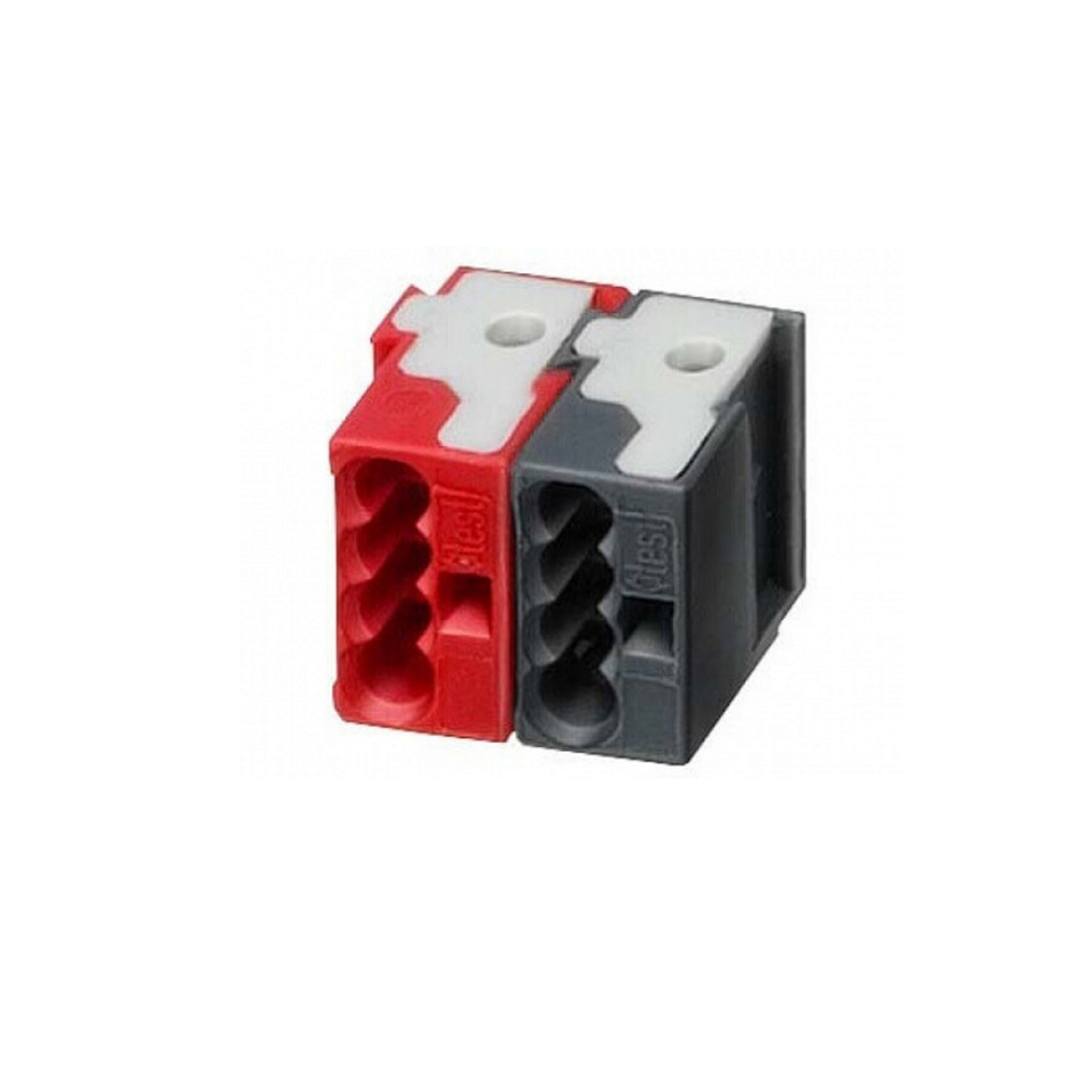 Пластиковая клипса для крепления кабеля KNX red-black (NS5.75-2P)